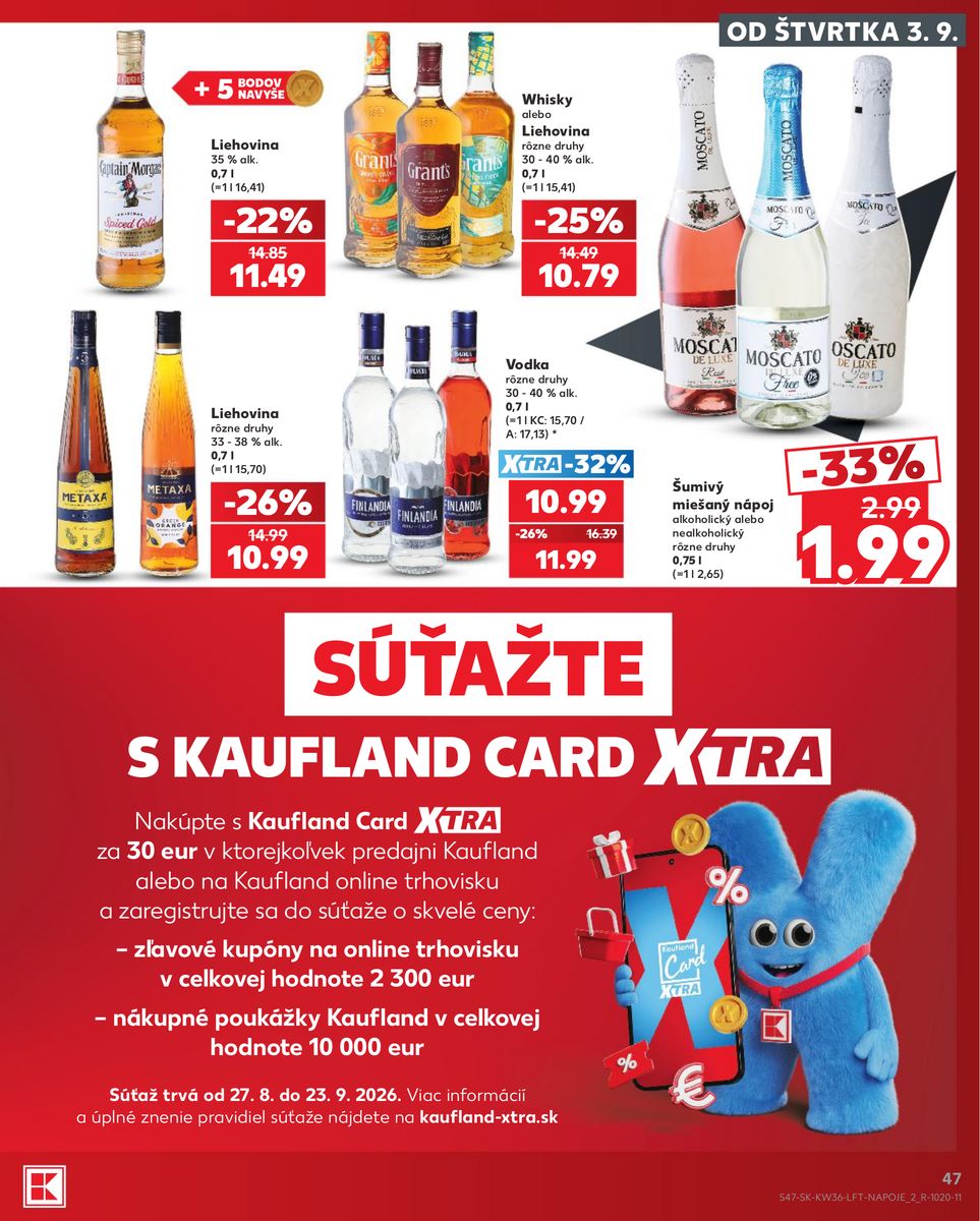 Kaufland catalog page 47 — 2026-09-03 to 2026-09-09
