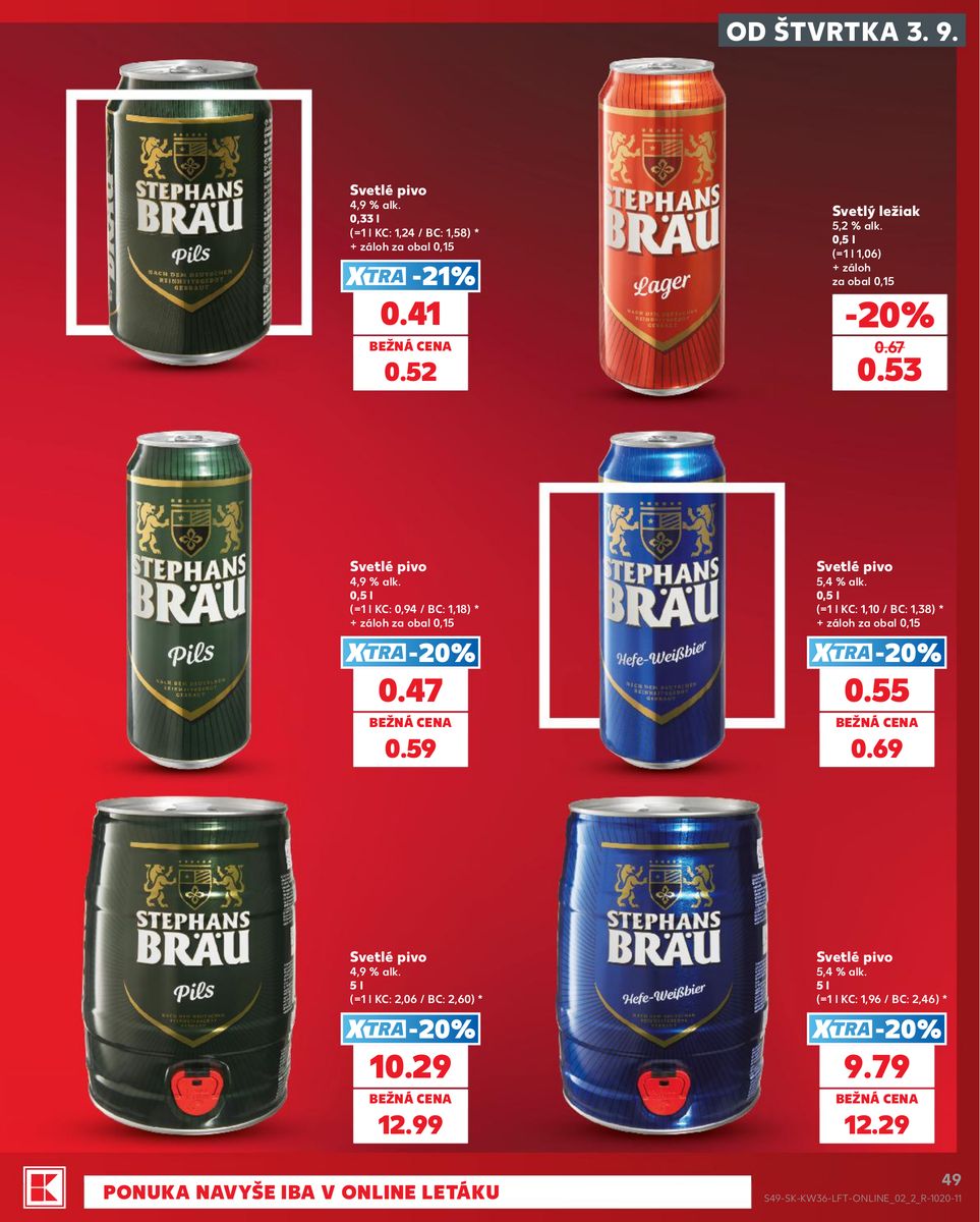 Kaufland catalog page 49 — 2026-09-03 to 2026-09-09