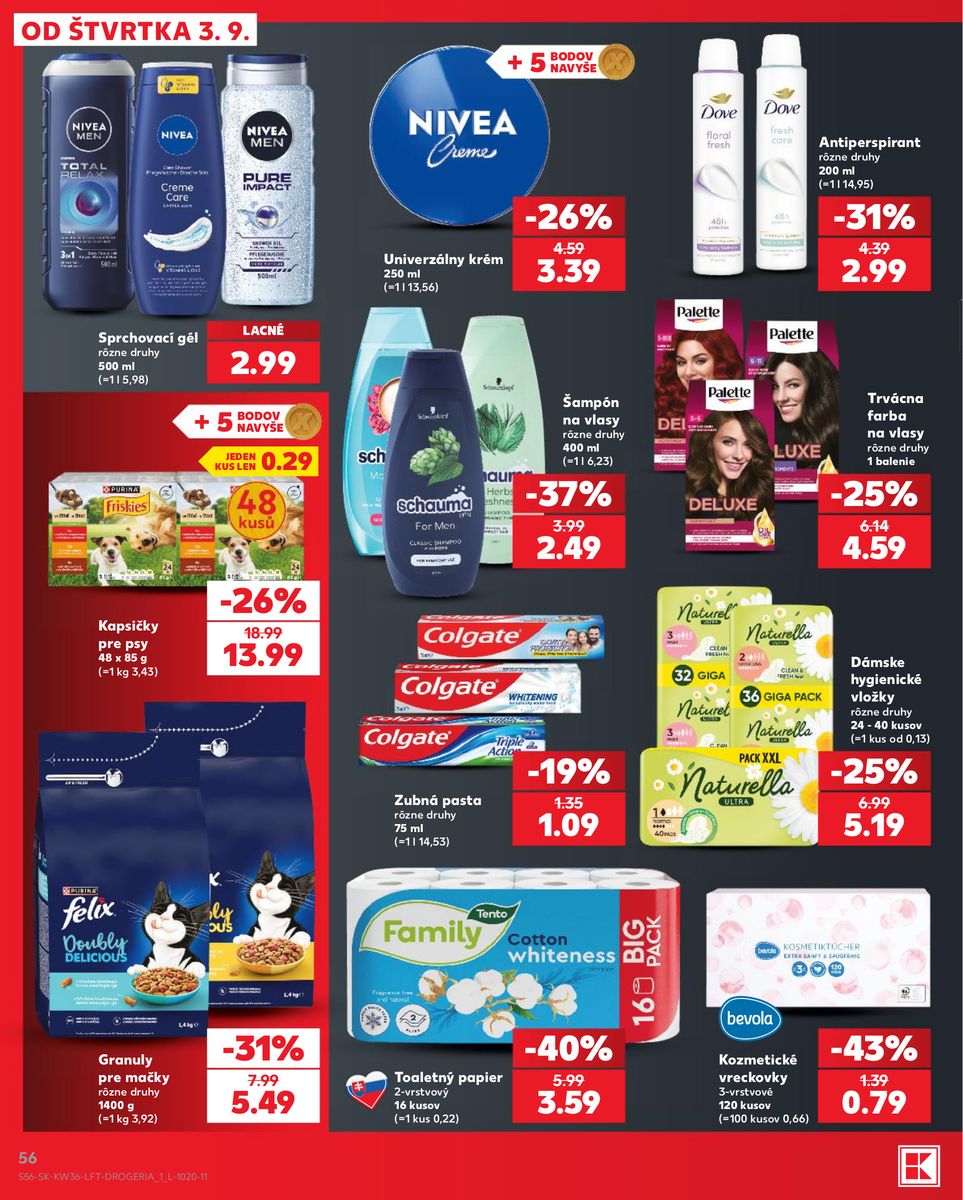 Kaufland catalog page 56 — 2026-09-03 to 2026-09-09