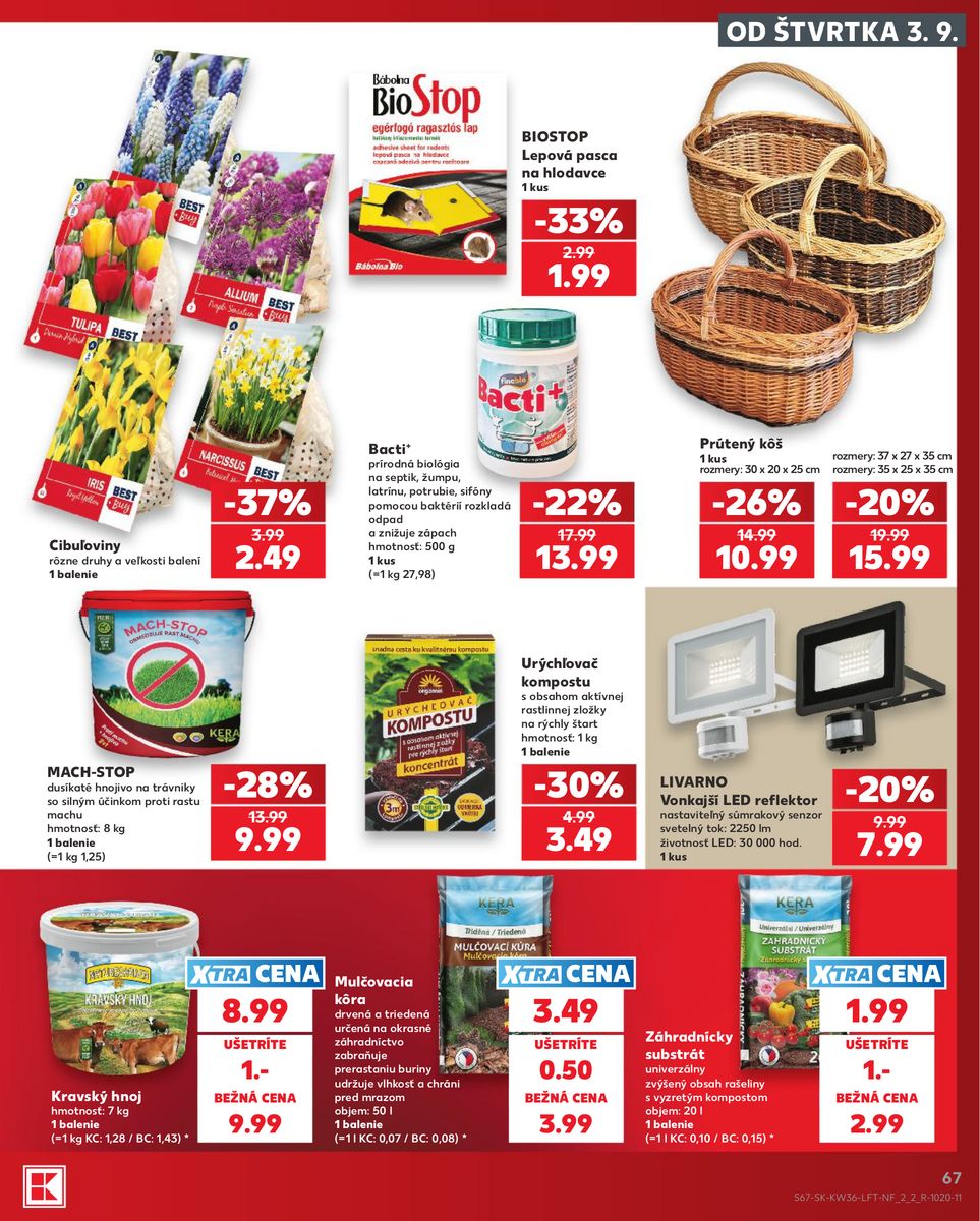 Kaufland catalog page 67 — 2026-09-03 to 2026-09-09