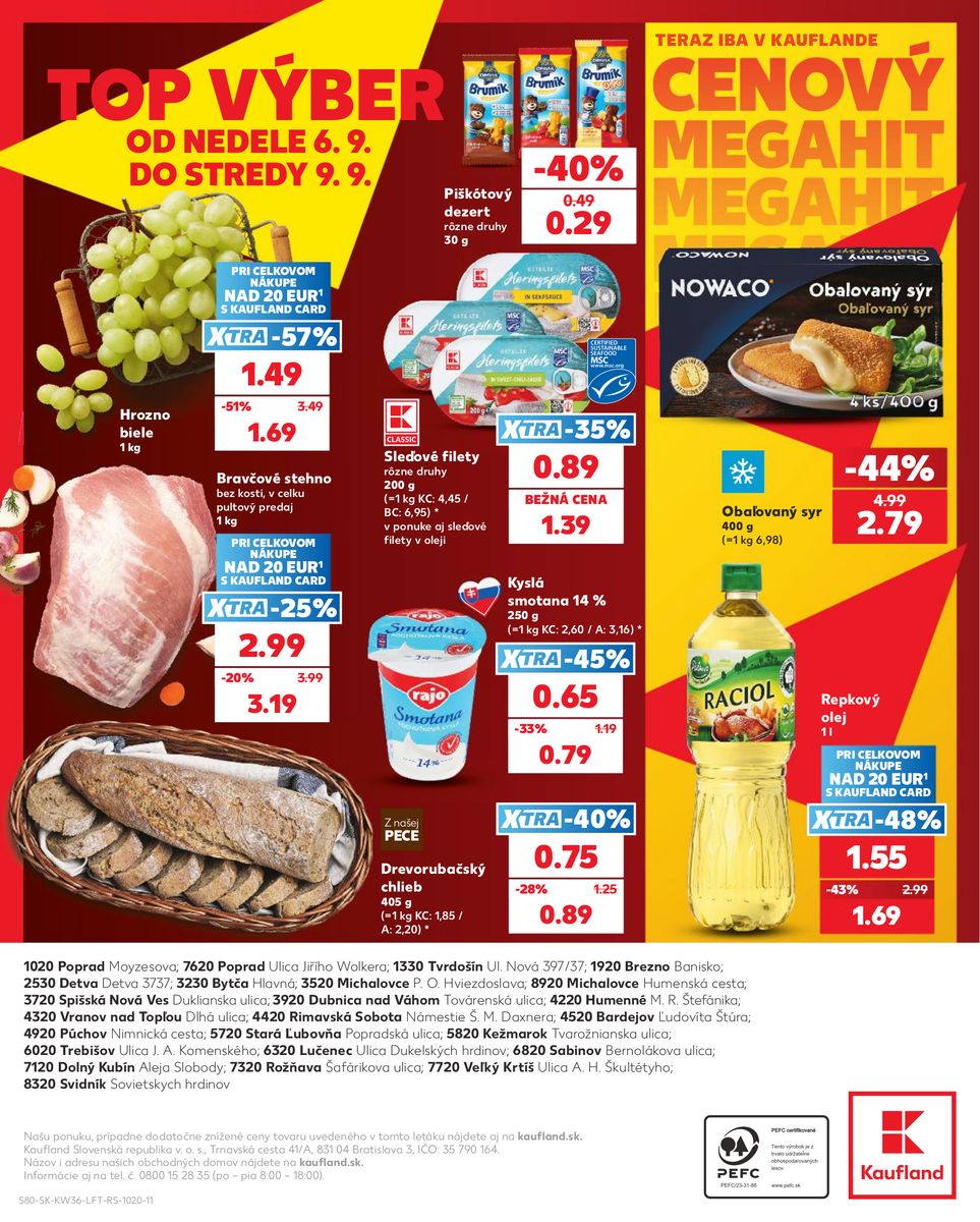 Kaufland catalog page 80 — 2026-09-03 to 2026-09-09