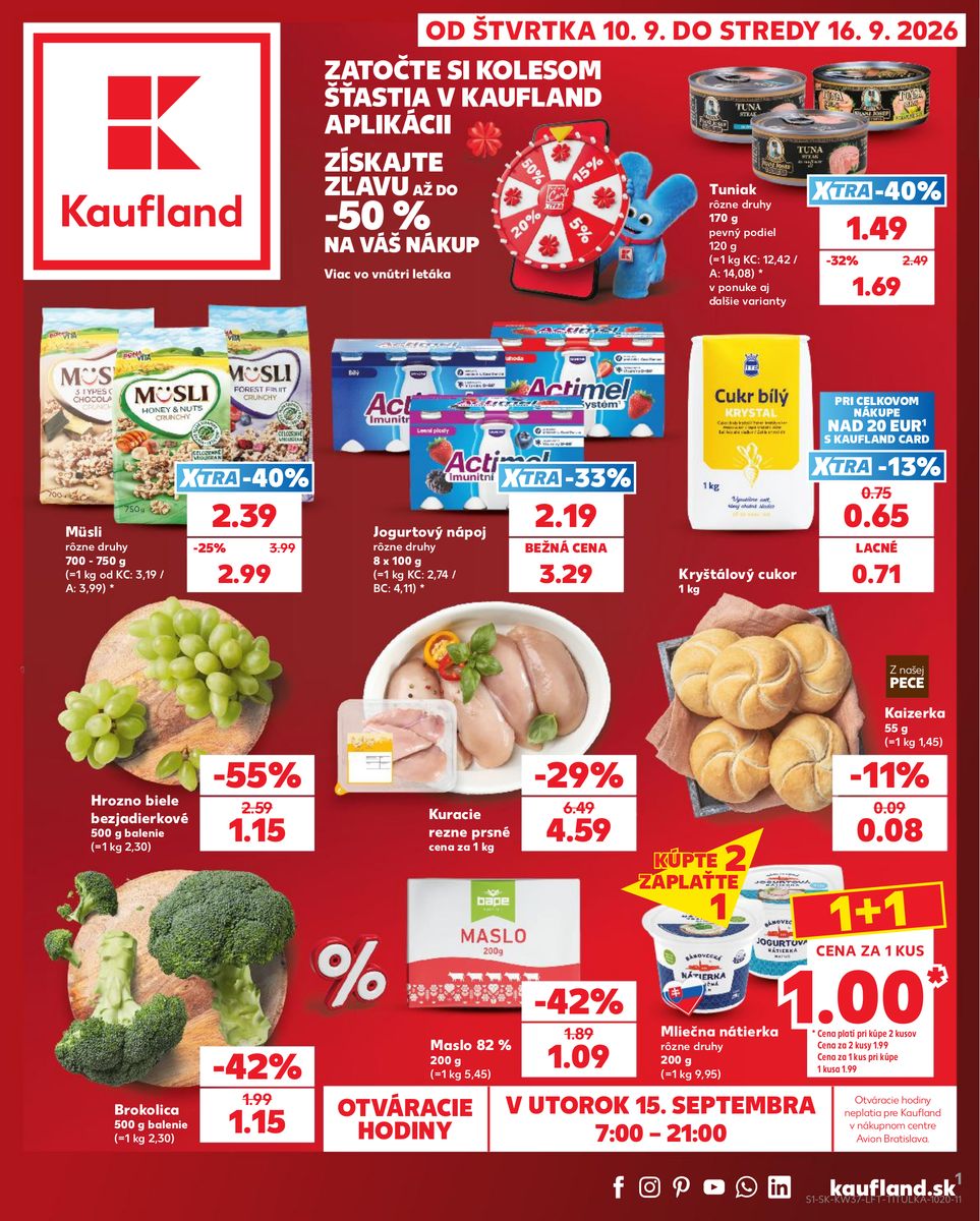 Kaufland catalog 2026-09-10 to 2026-09-16