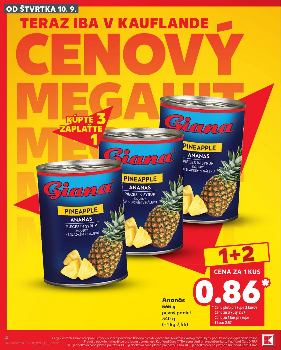 Kaufland catalog page 4 — 2026-09-10 to 2026-09-16