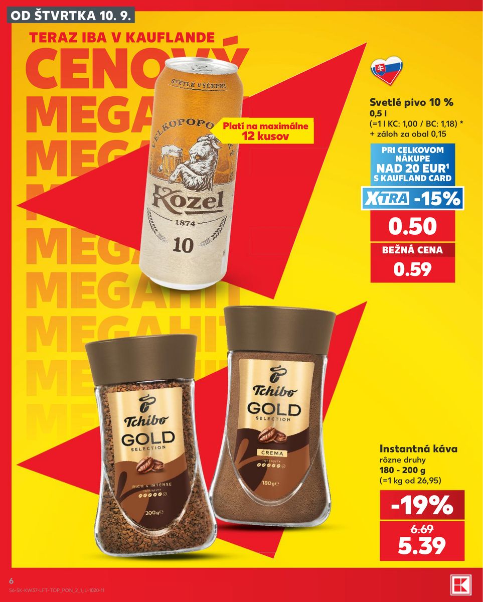 Kaufland catalog page 6 — 2026-09-10 to 2026-09-16