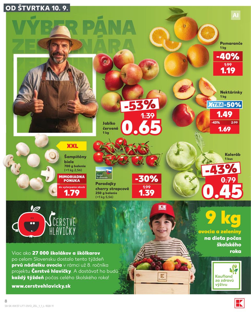Kaufland catalog page 8 — 2026-09-10 to 2026-09-16