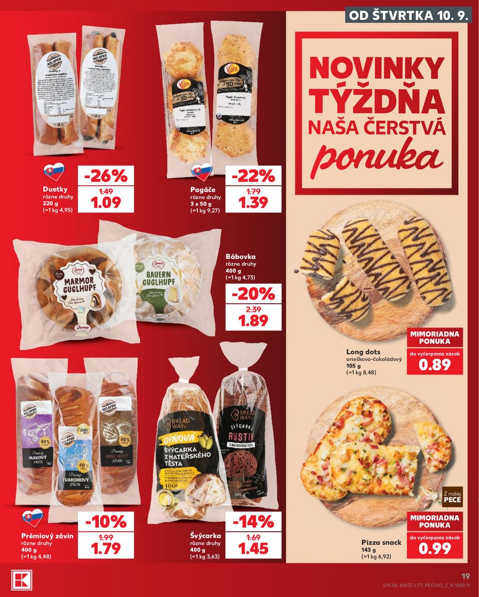 Kaufland catalog page 19 — 2026-09-10 to 2026-09-16