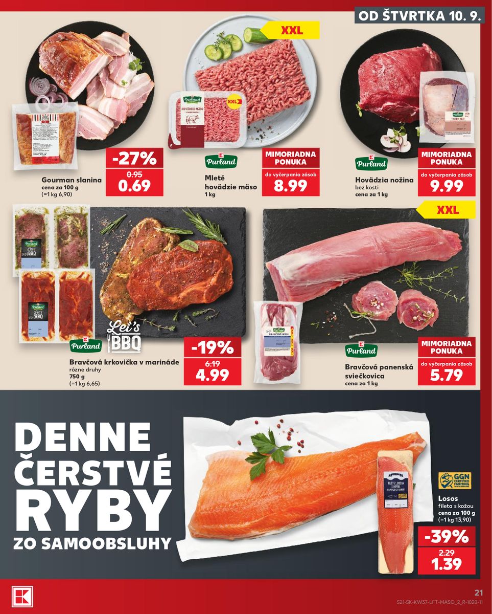 Kaufland catalog page 21 — 2026-09-10 to 2026-09-16