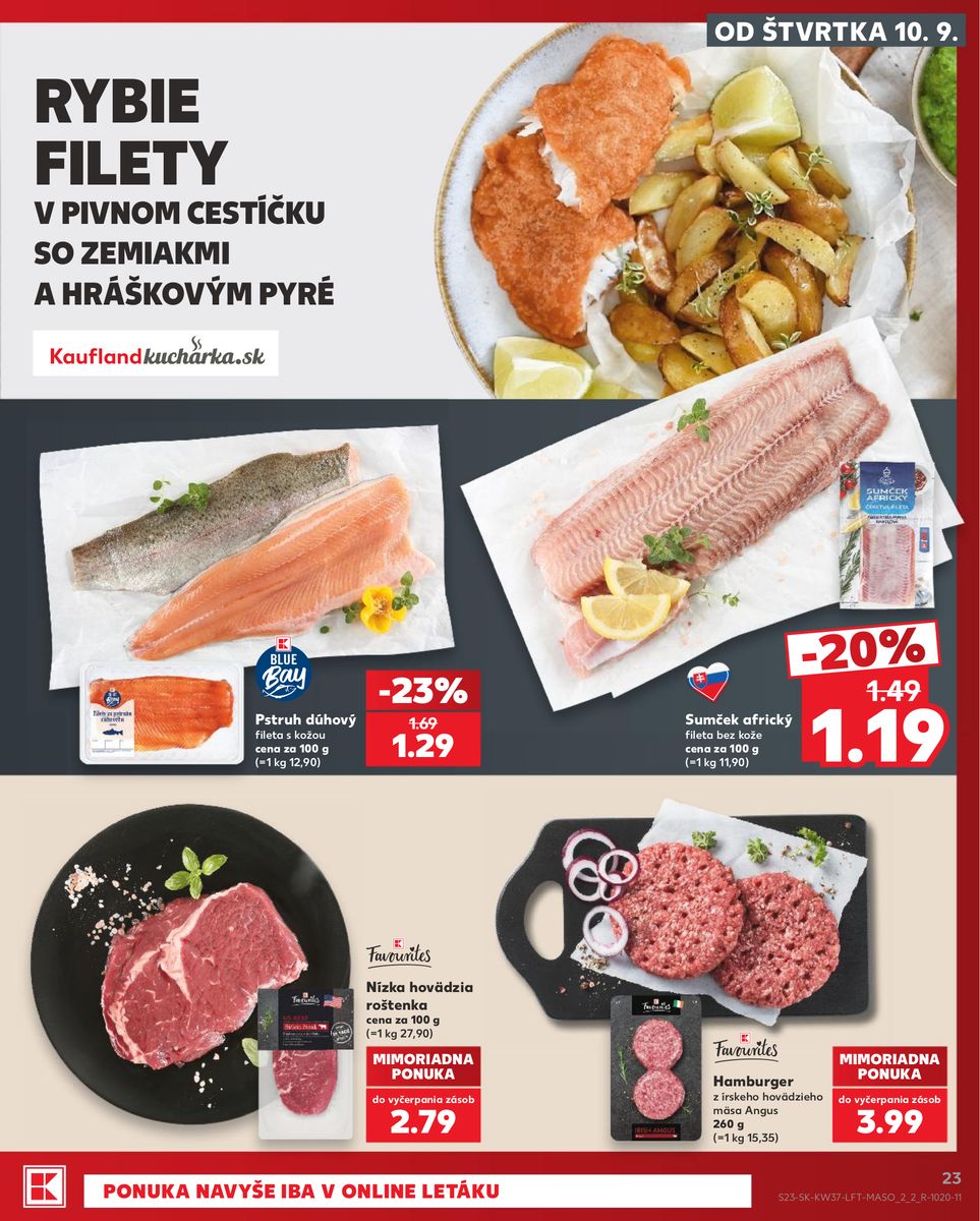 Kaufland catalog page 23 — 2026-09-10 to 2026-09-16