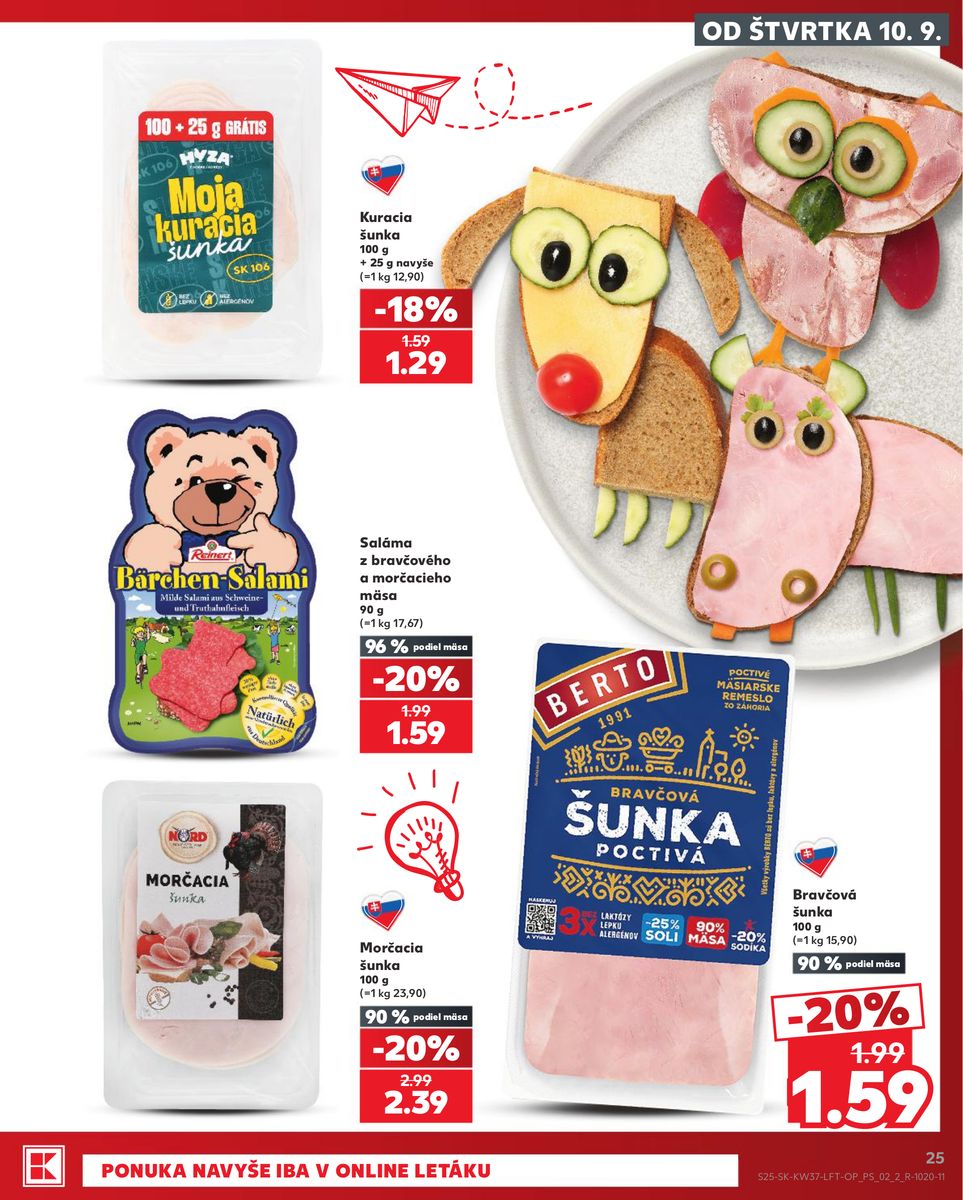 Kaufland catalog page 25 — 2026-09-10 to 2026-09-16