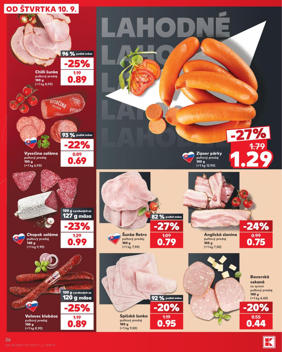 Kaufland catalog page 26 — 2026-09-10 to 2026-09-16
