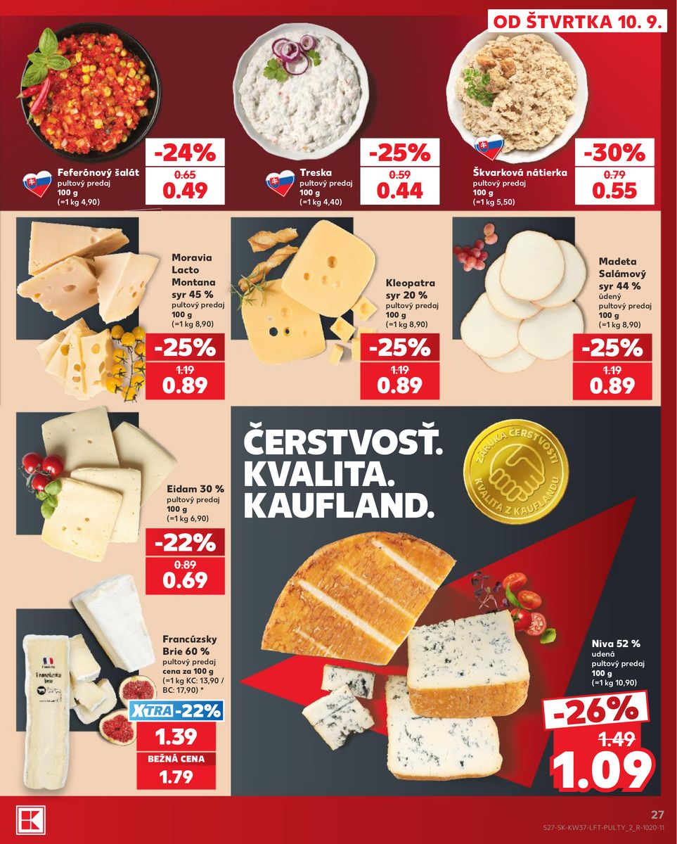 Kaufland catalog page 27 — 2026-09-10 to 2026-09-16