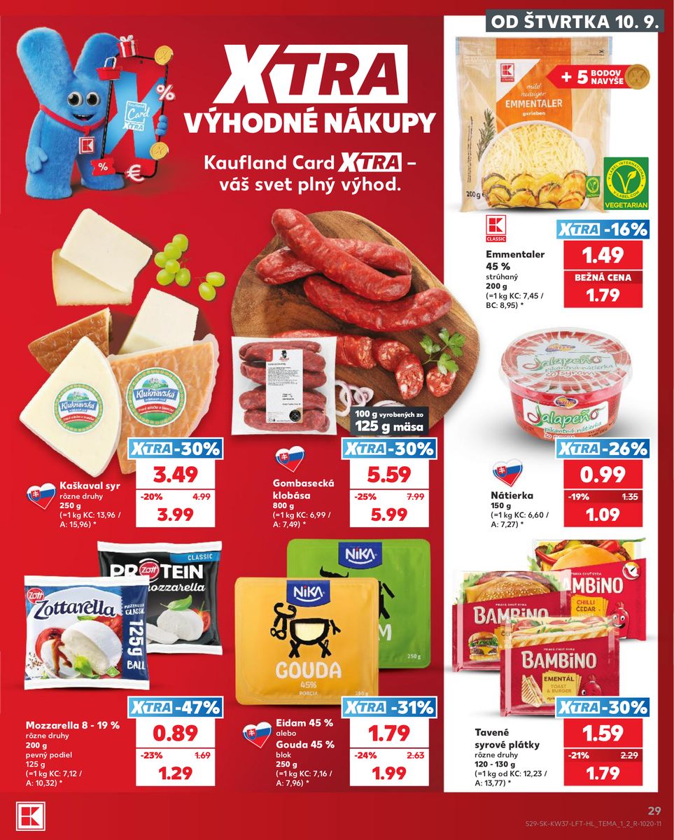 Kaufland catalog page 29 — 2026-09-10 to 2026-09-16