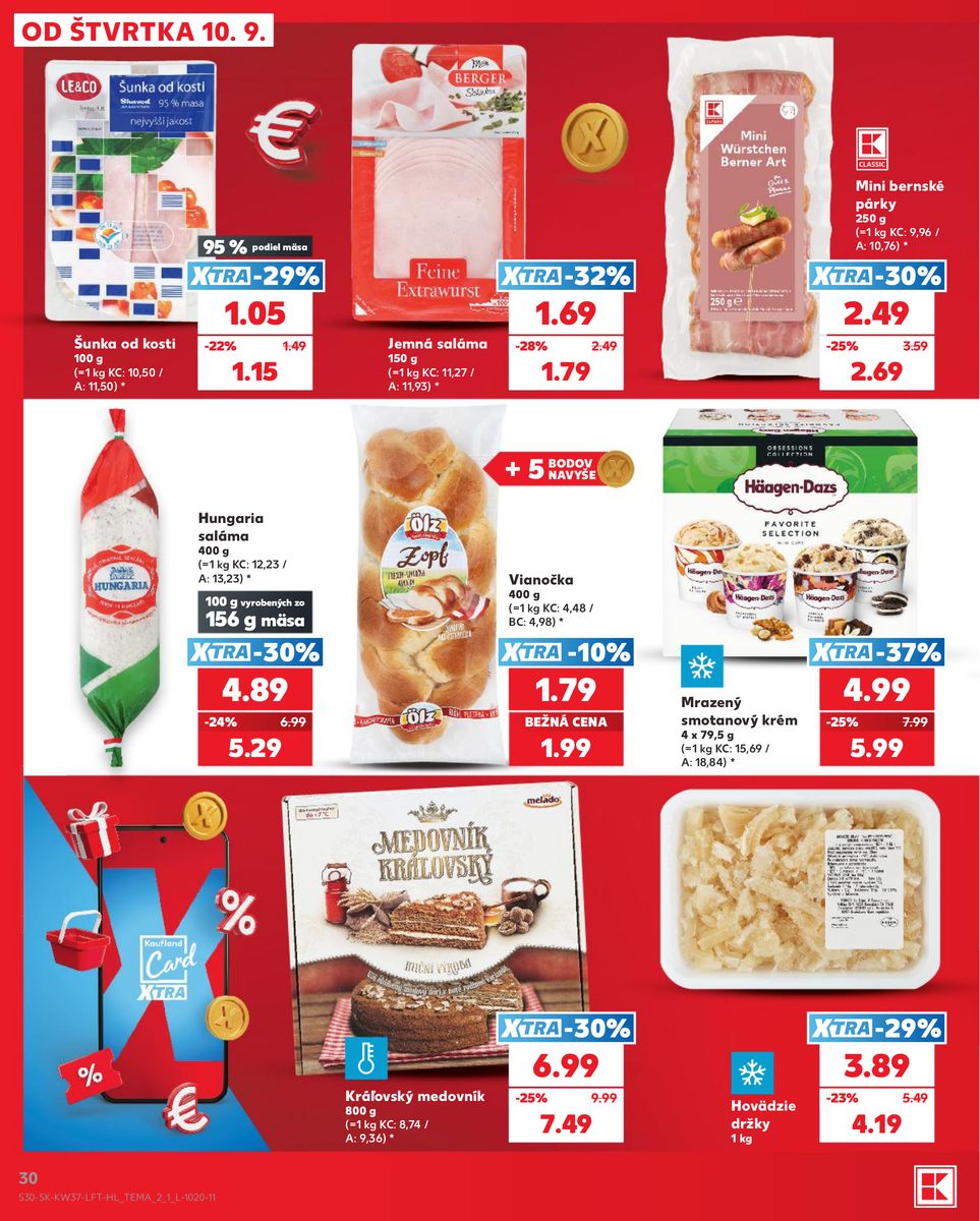 Kaufland catalog page 30 — 2026-09-10 to 2026-09-16
