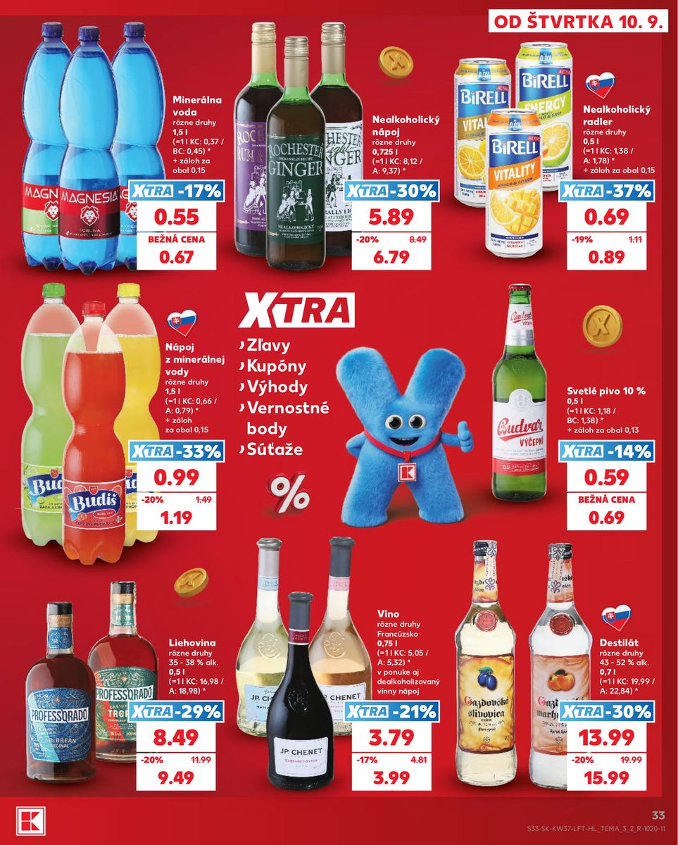 Kaufland catalog page 33 — 2026-09-10 to 2026-09-16