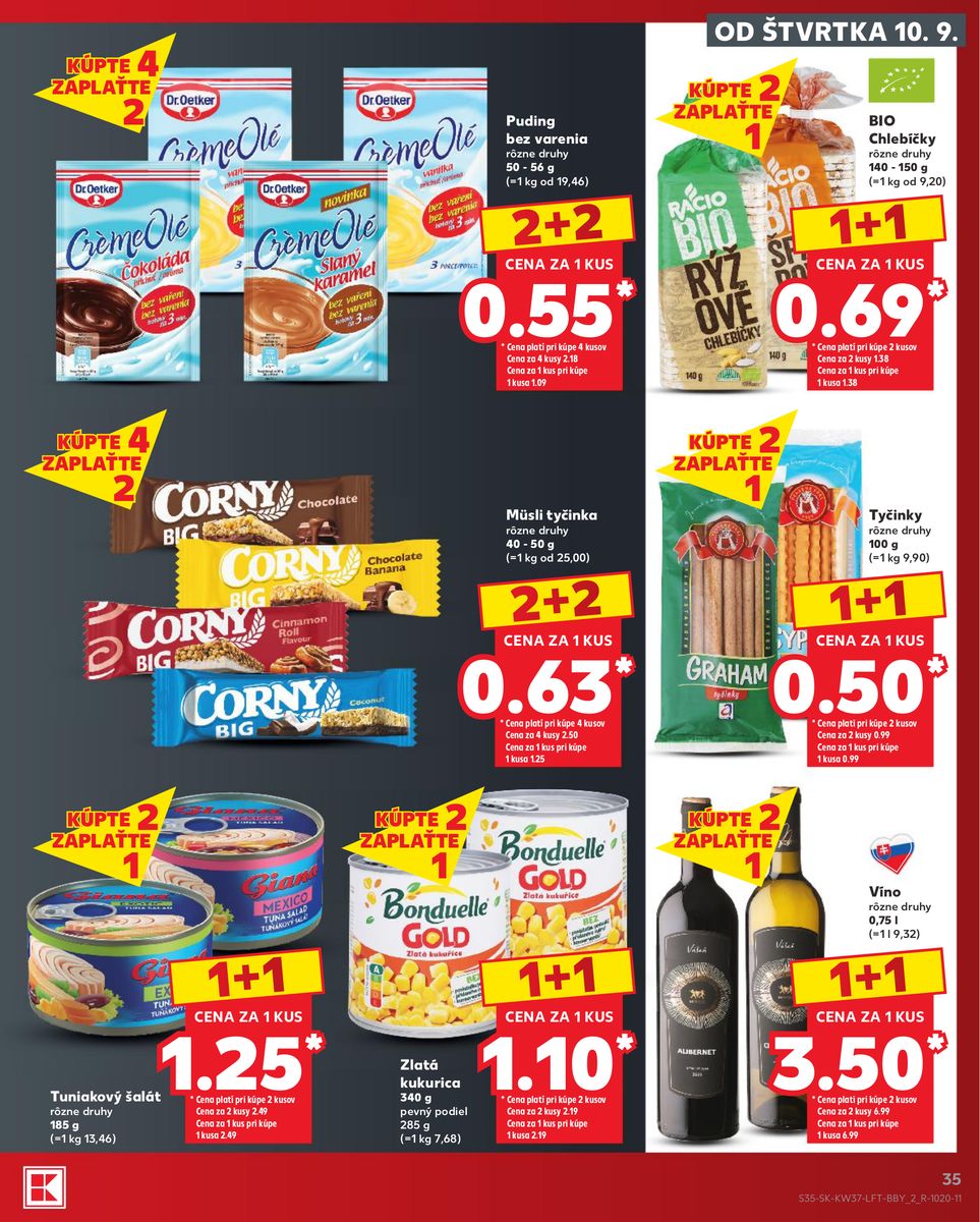 Kaufland catalog page 35 — 2026-09-10 to 2026-09-16