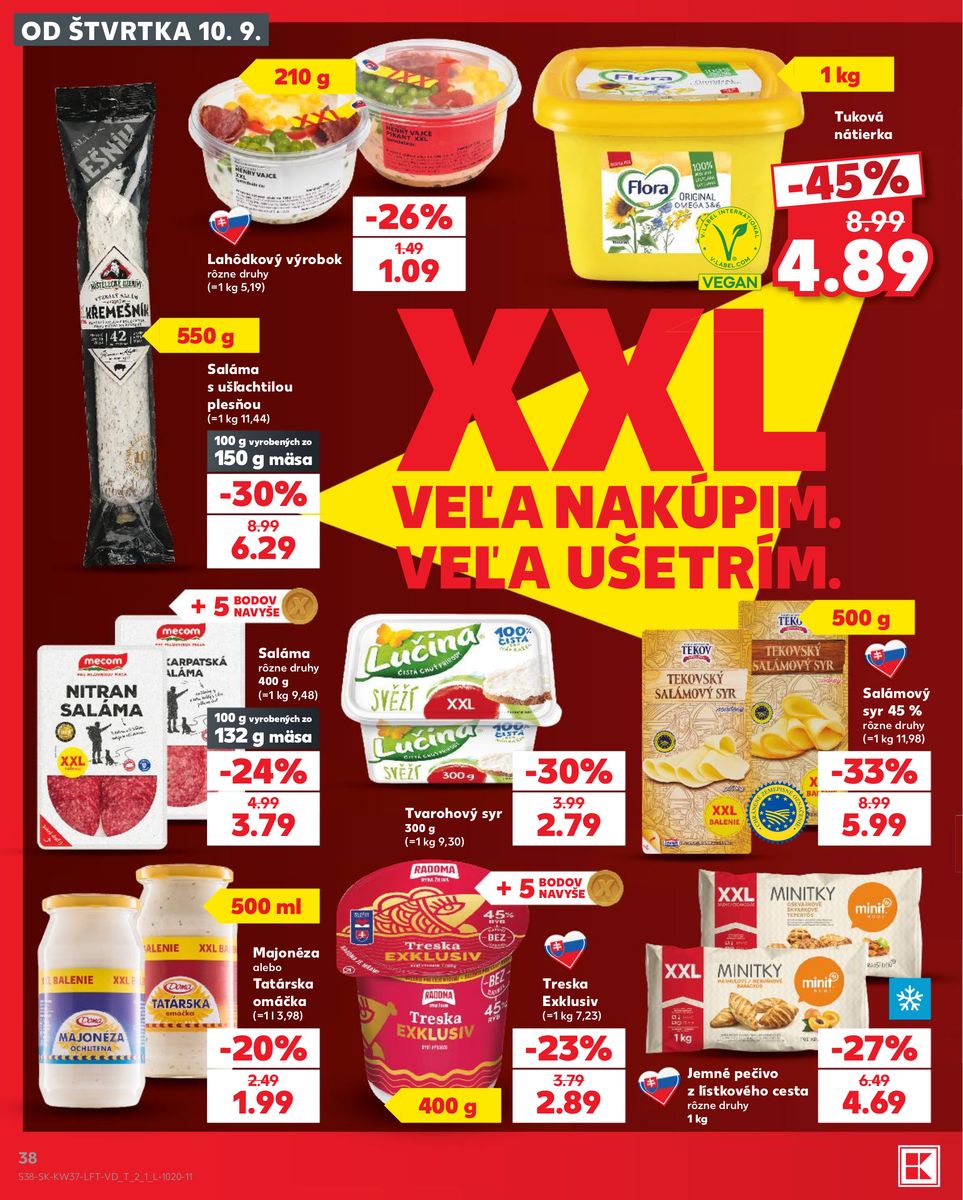 Kaufland catalog page 38 — 2026-09-10 to 2026-09-16
