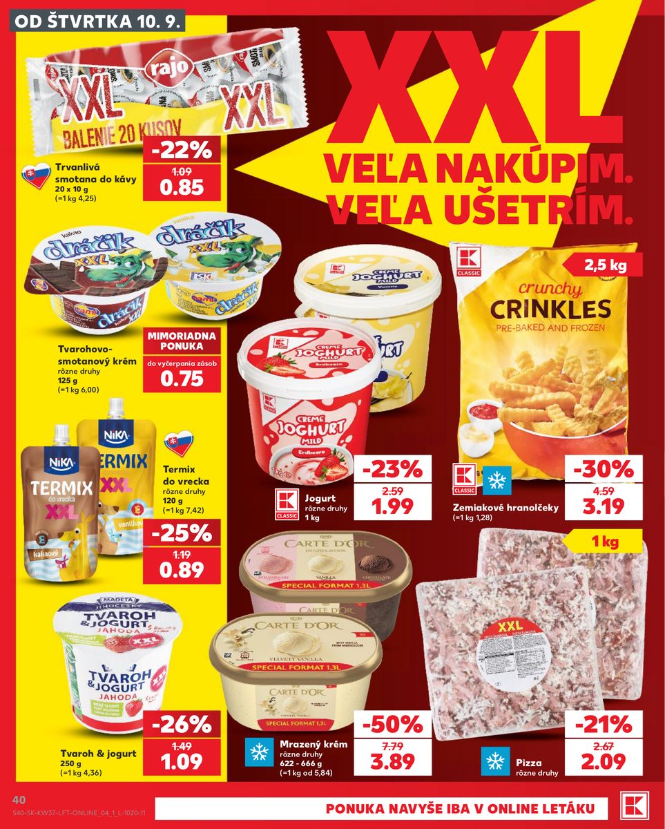 Kaufland catalog page 40 — 2026-09-10 to 2026-09-16