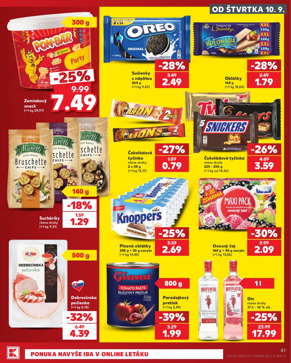 Kaufland catalog page 41 — 2026-09-10 to 2026-09-16