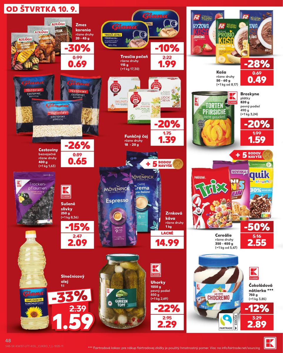 Kaufland catalog page 48 — 2026-09-10 to 2026-09-16