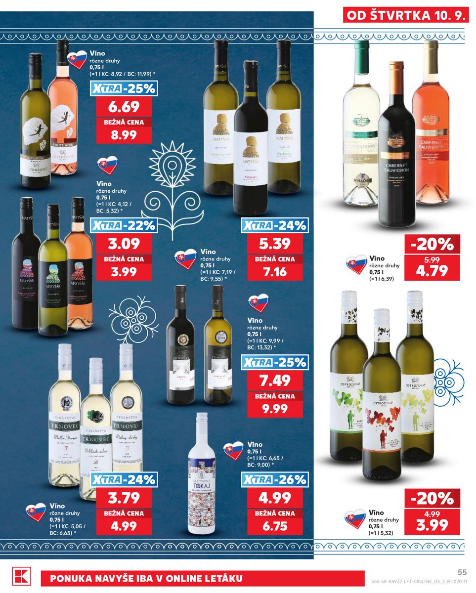 Kaufland catalog page 55 — 2026-09-10 to 2026-09-16