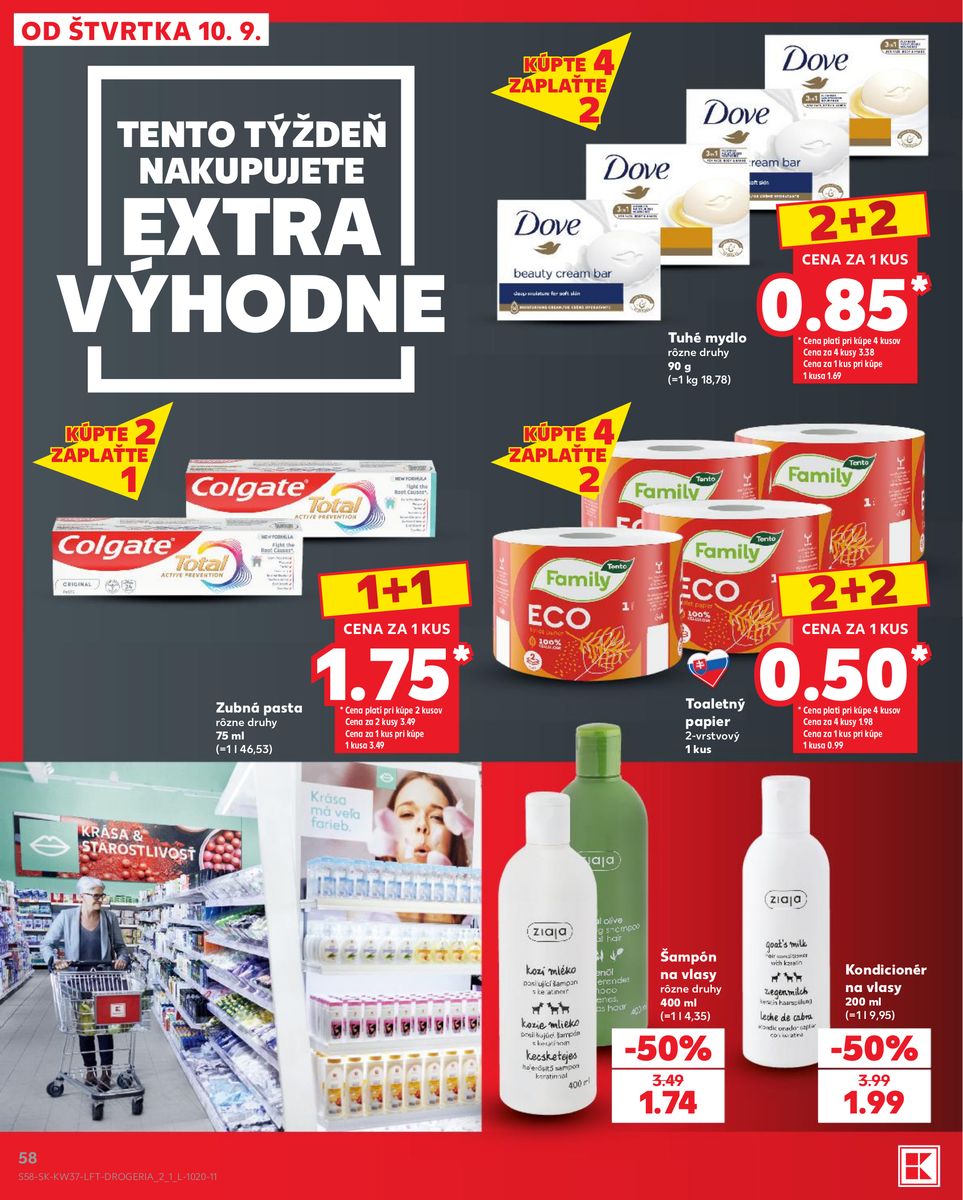 Kaufland catalog page 58 — 2026-09-10 to 2026-09-16