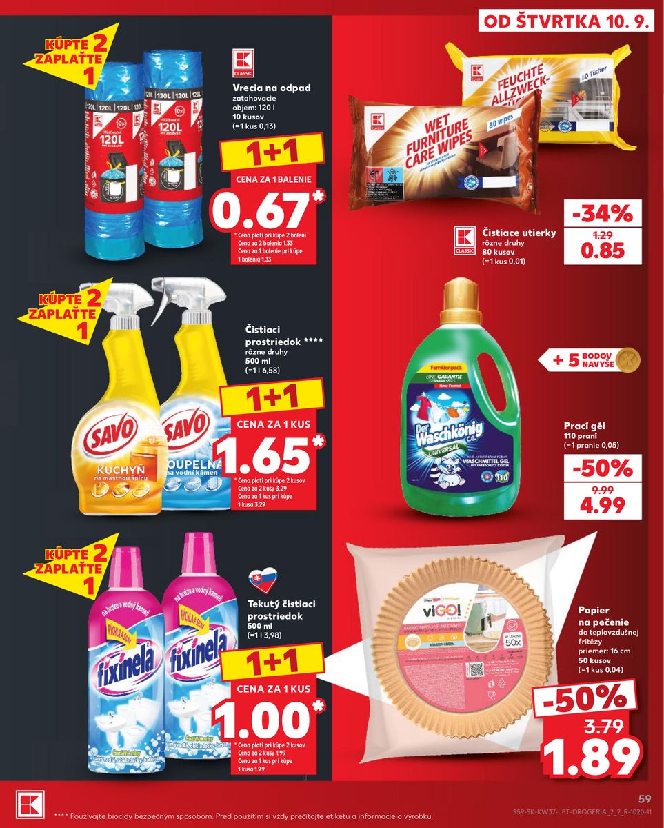 Kaufland catalog page 59 — 2026-09-10 to 2026-09-16