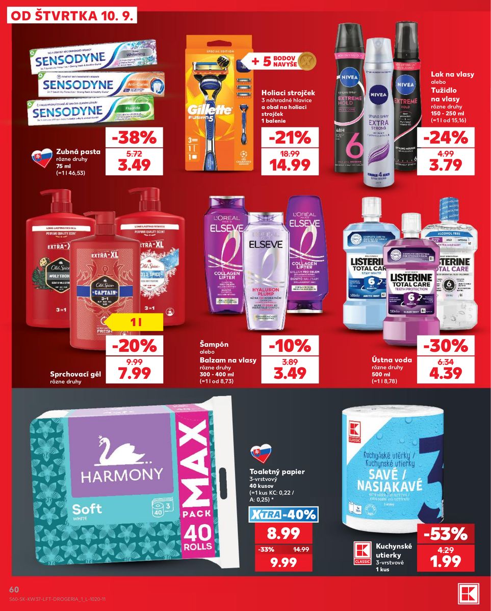 Kaufland catalog page 60 — 2026-09-10 to 2026-09-16