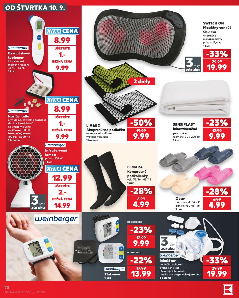 Kaufland catalog page 70 — 2026-09-10 to 2026-09-16