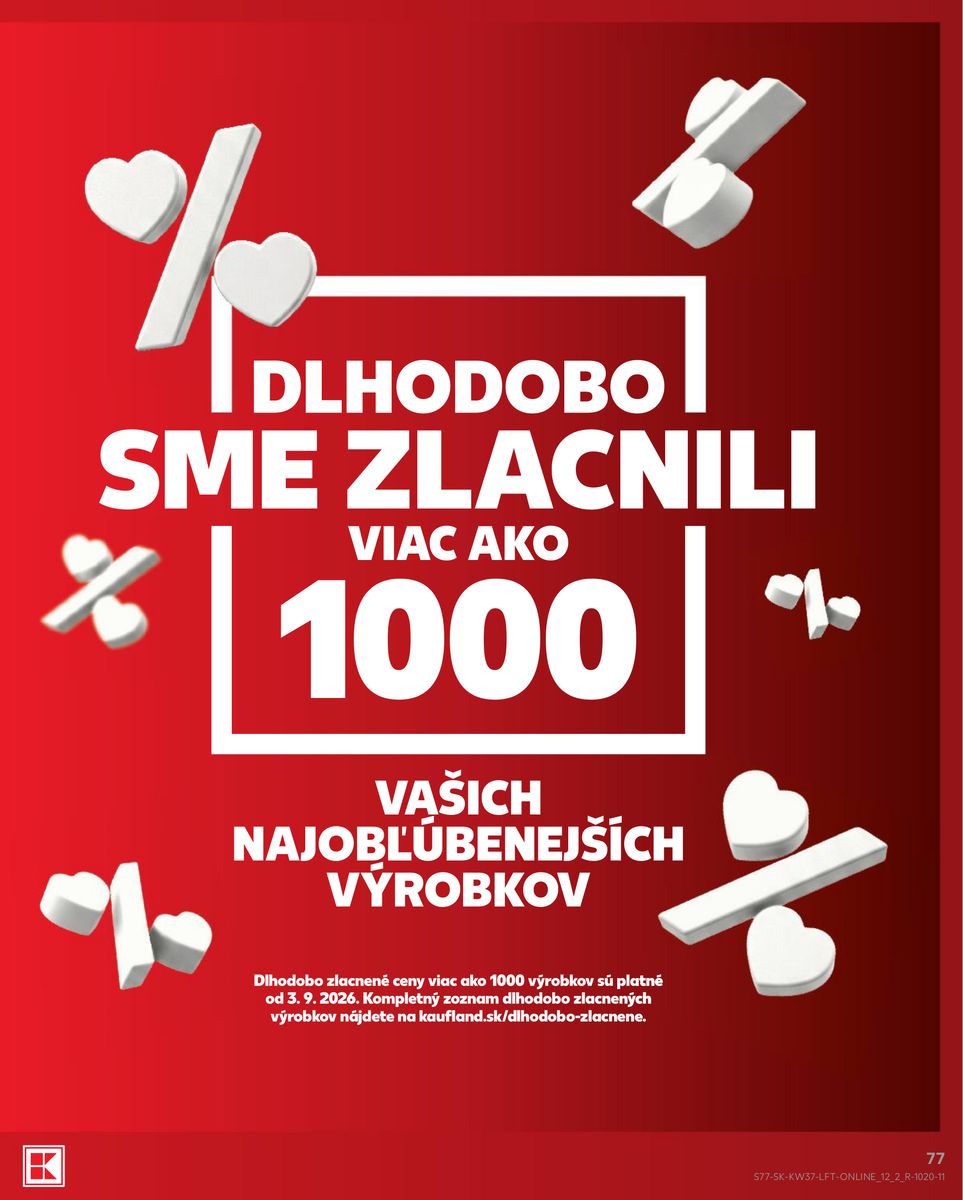 Kaufland catalog page 77 — 2026-09-10 to 2026-09-16