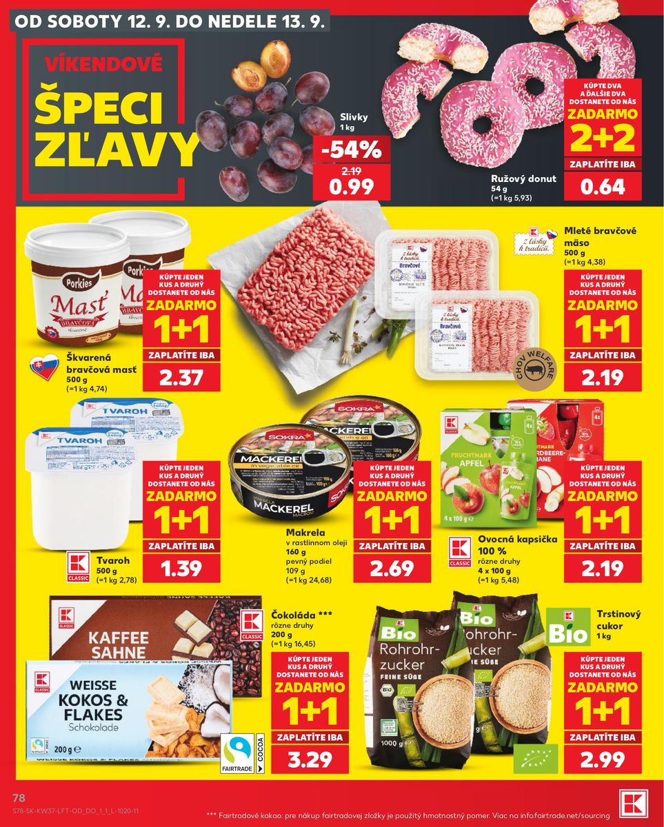 Kaufland catalog page 78 — 2026-09-10 to 2026-09-16