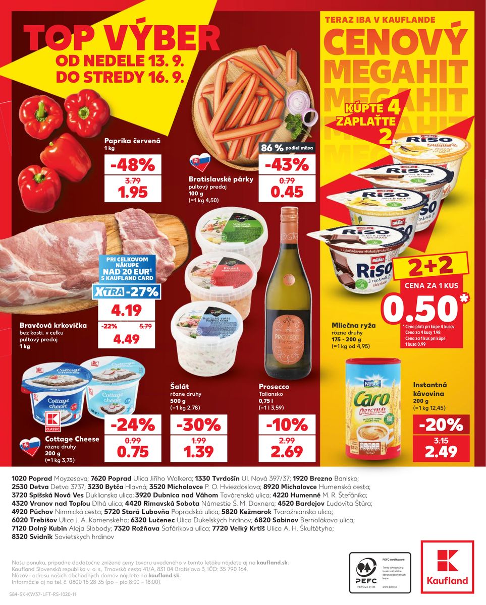 Kaufland catalog page 84 — 2026-09-10 to 2026-09-16