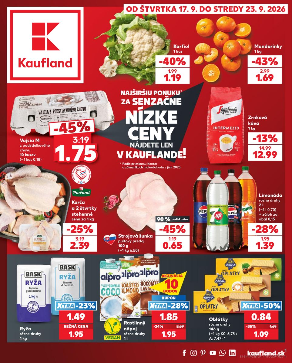Kaufland catalog 2026-09-17 to 2026-09-23
