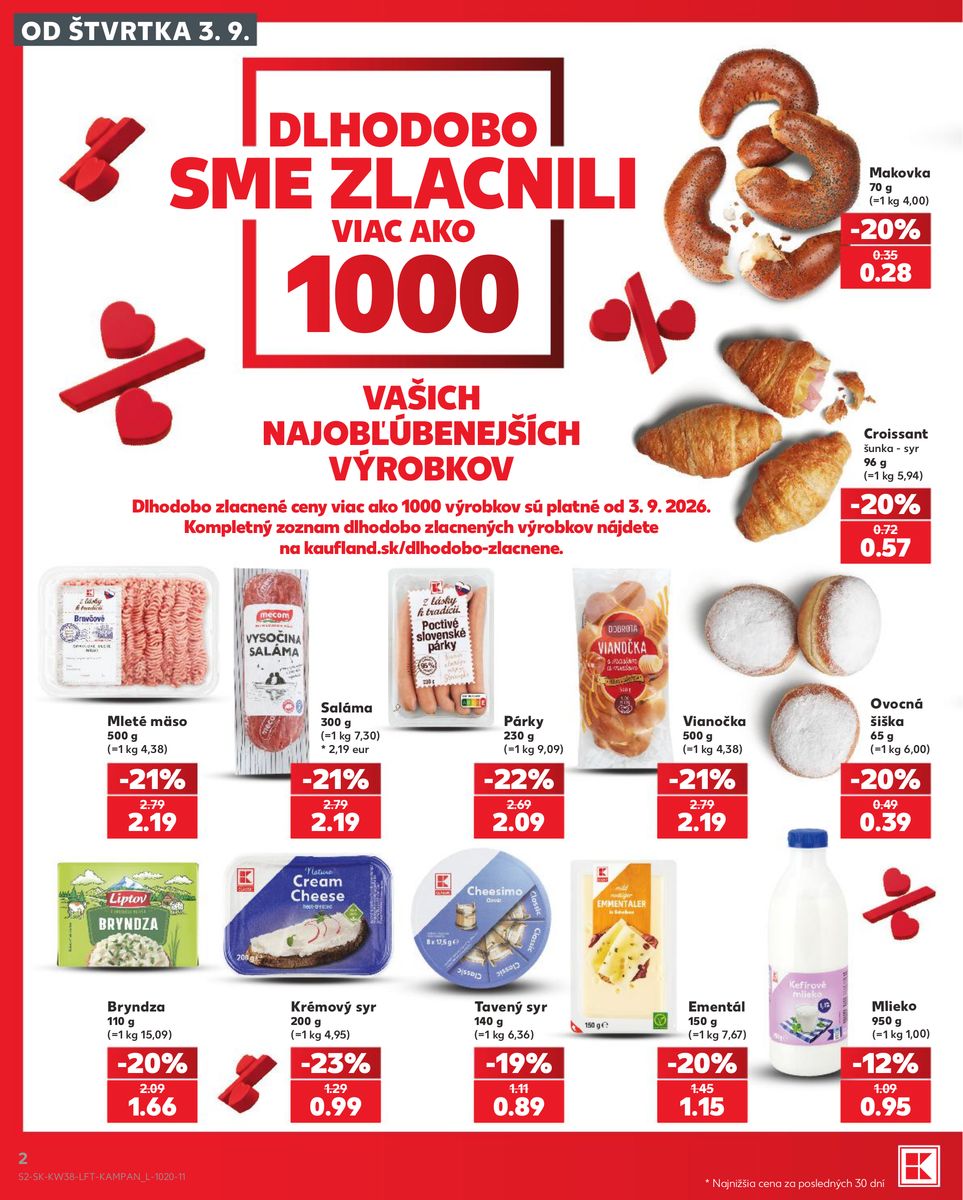 Kaufland catalog page 2 — 2026-09-17 to 2026-09-23