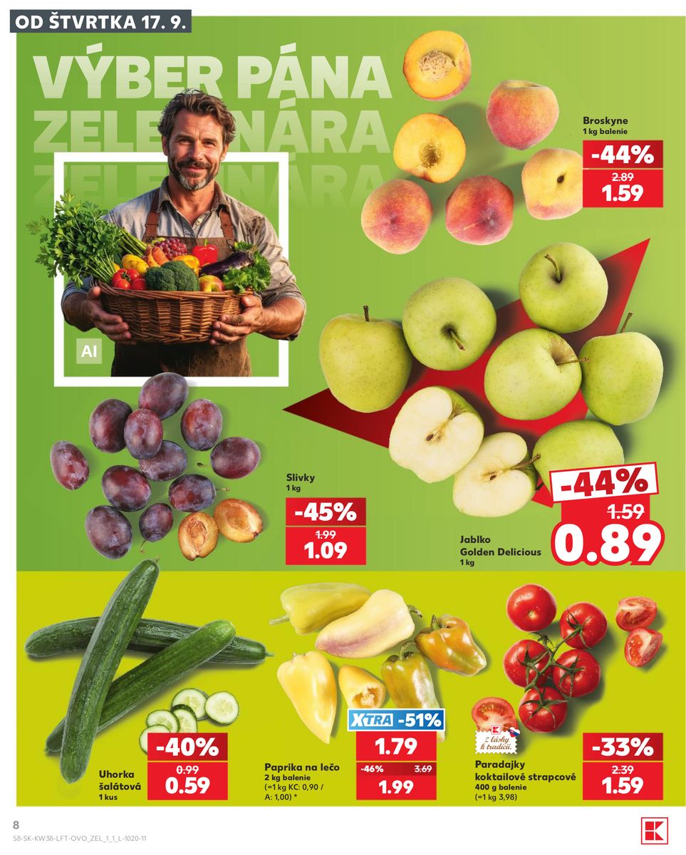 Kaufland catalog page 8 — 2026-09-17 to 2026-09-23