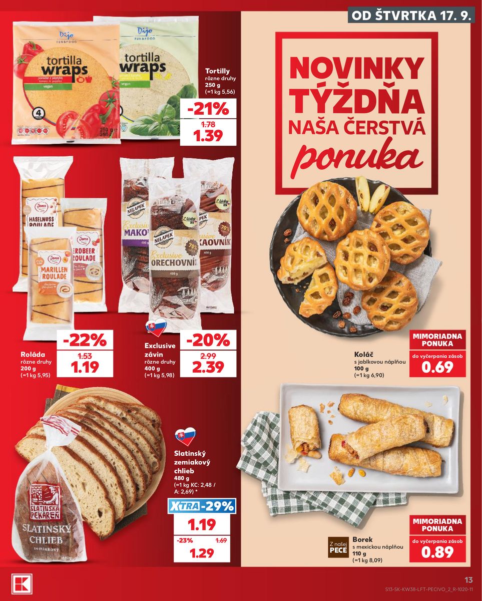 Kaufland catalog page 13 — 2026-09-17 to 2026-09-23