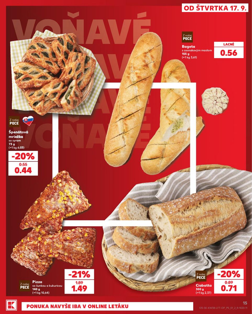 Kaufland catalog page 15 — 2026-09-17 to 2026-09-23