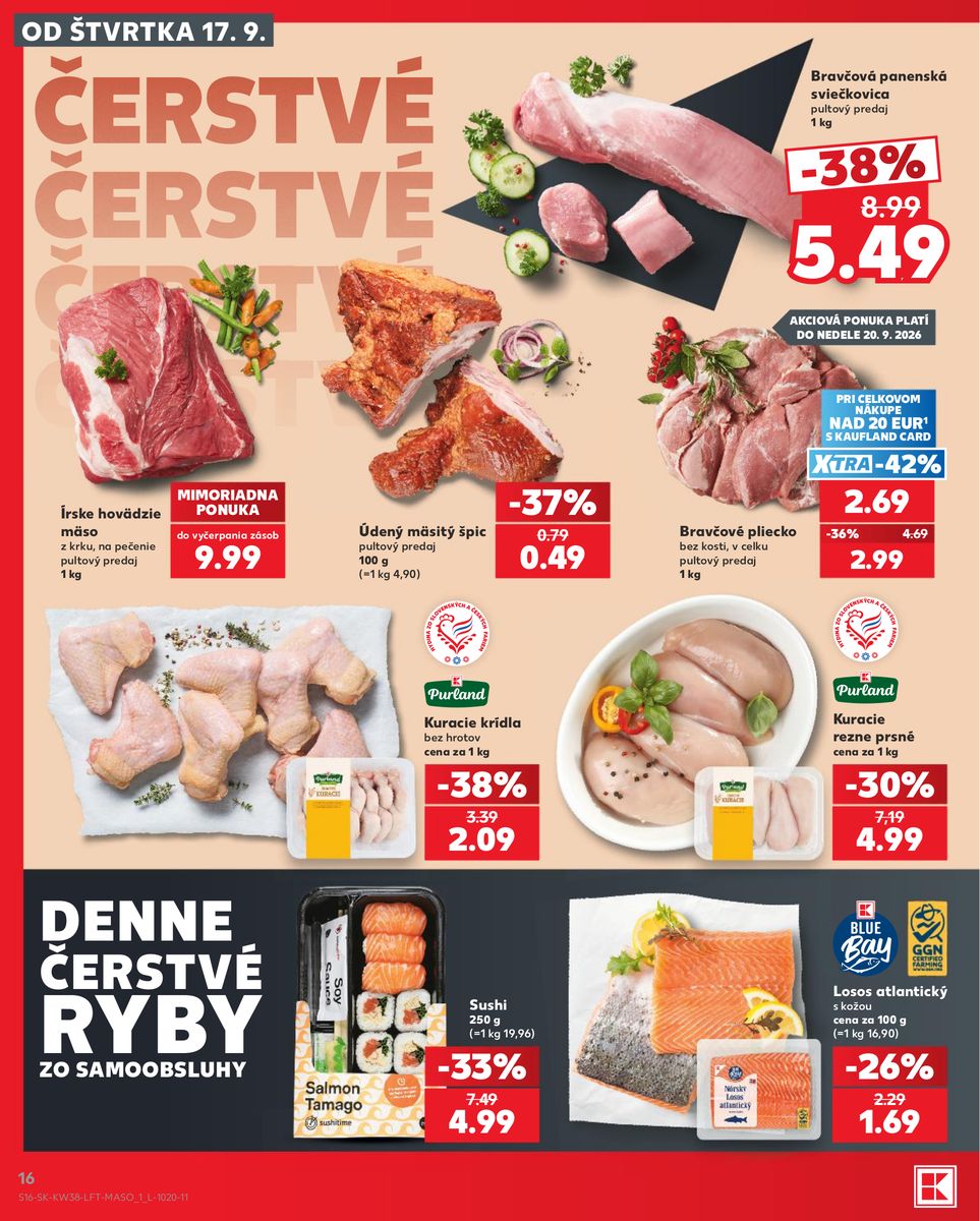 Kaufland catalog page 16 — 2026-09-17 to 2026-09-23