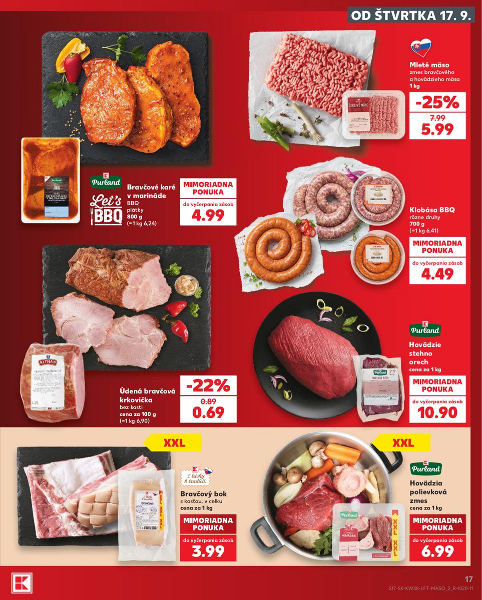 Kaufland catalog page 17 — 2026-09-17 to 2026-09-23