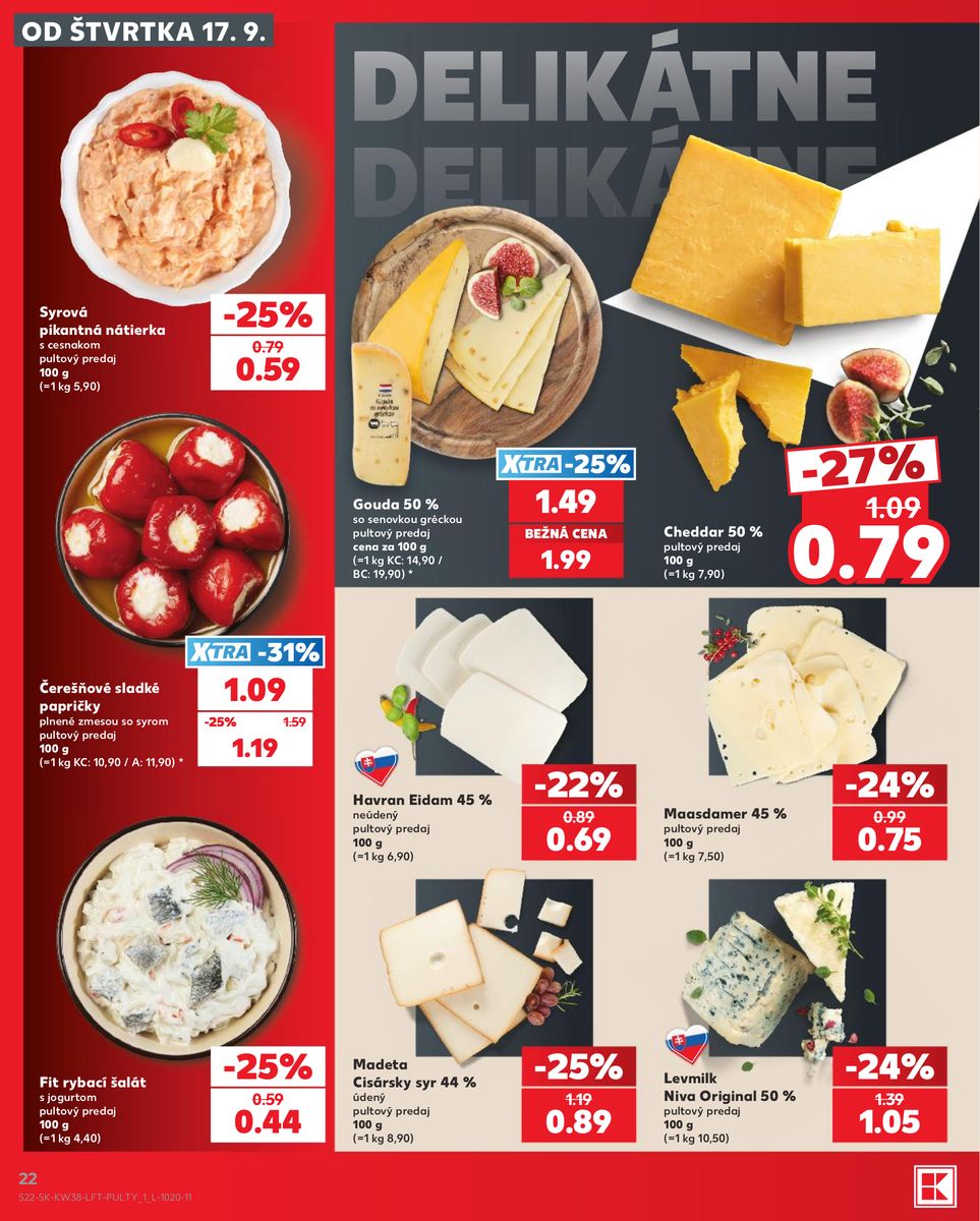 Kaufland catalog page 22 — 2026-09-17 to 2026-09-23