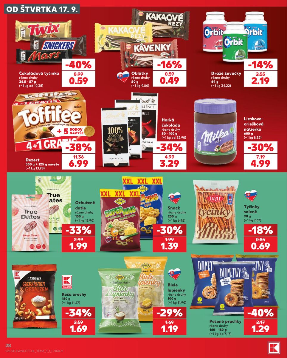 Kaufland catalog page 28 — 2026-09-17 to 2026-09-23