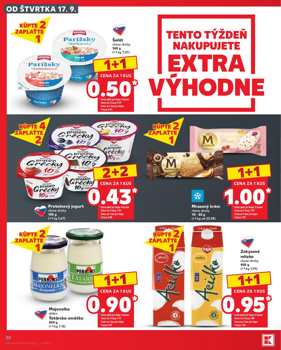 Kaufland catalog page 30 — 2026-09-17 to 2026-09-23