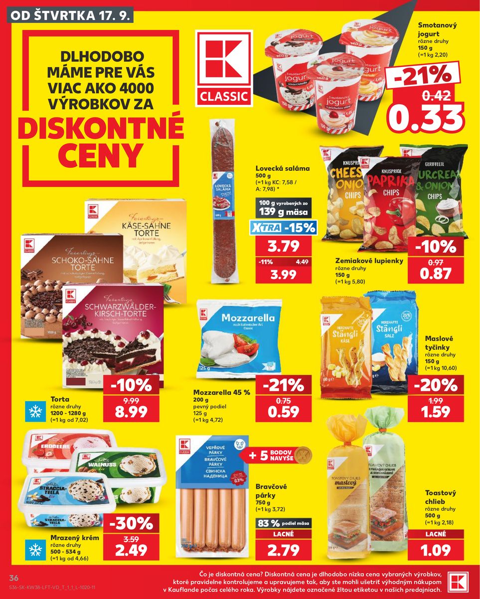 Kaufland catalog page 36 — 2026-09-17 to 2026-09-23
