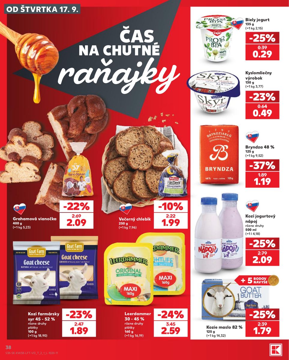 Kaufland catalog page 38 — 2026-09-17 to 2026-09-23