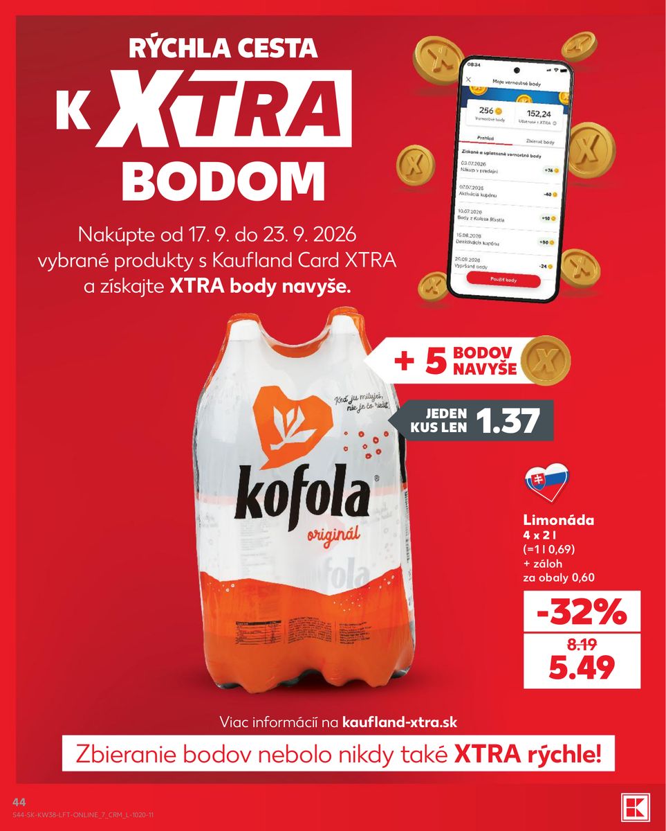 Kaufland catalog page 44 — 2026-09-17 to 2026-09-23