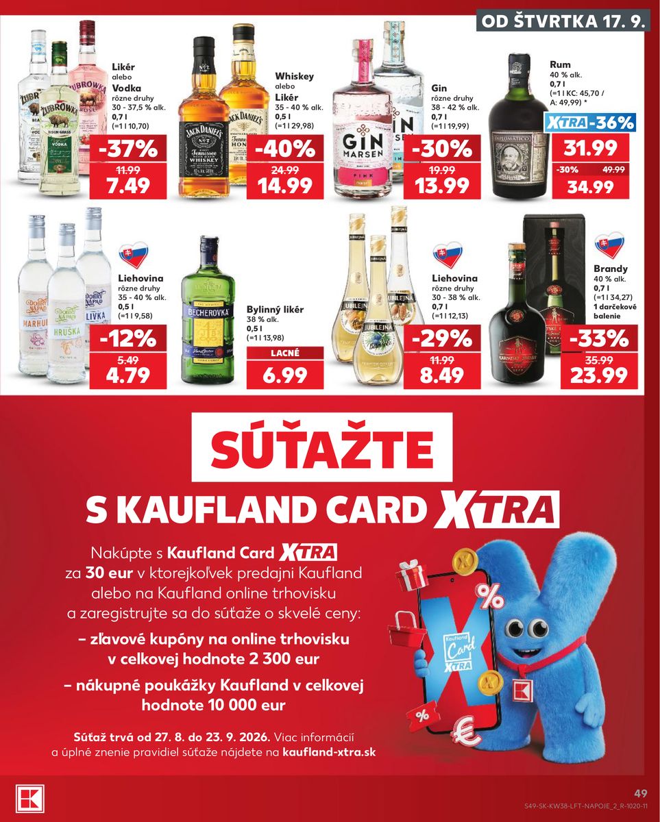 Kaufland catalog page 49 — 2026-09-17 to 2026-09-23