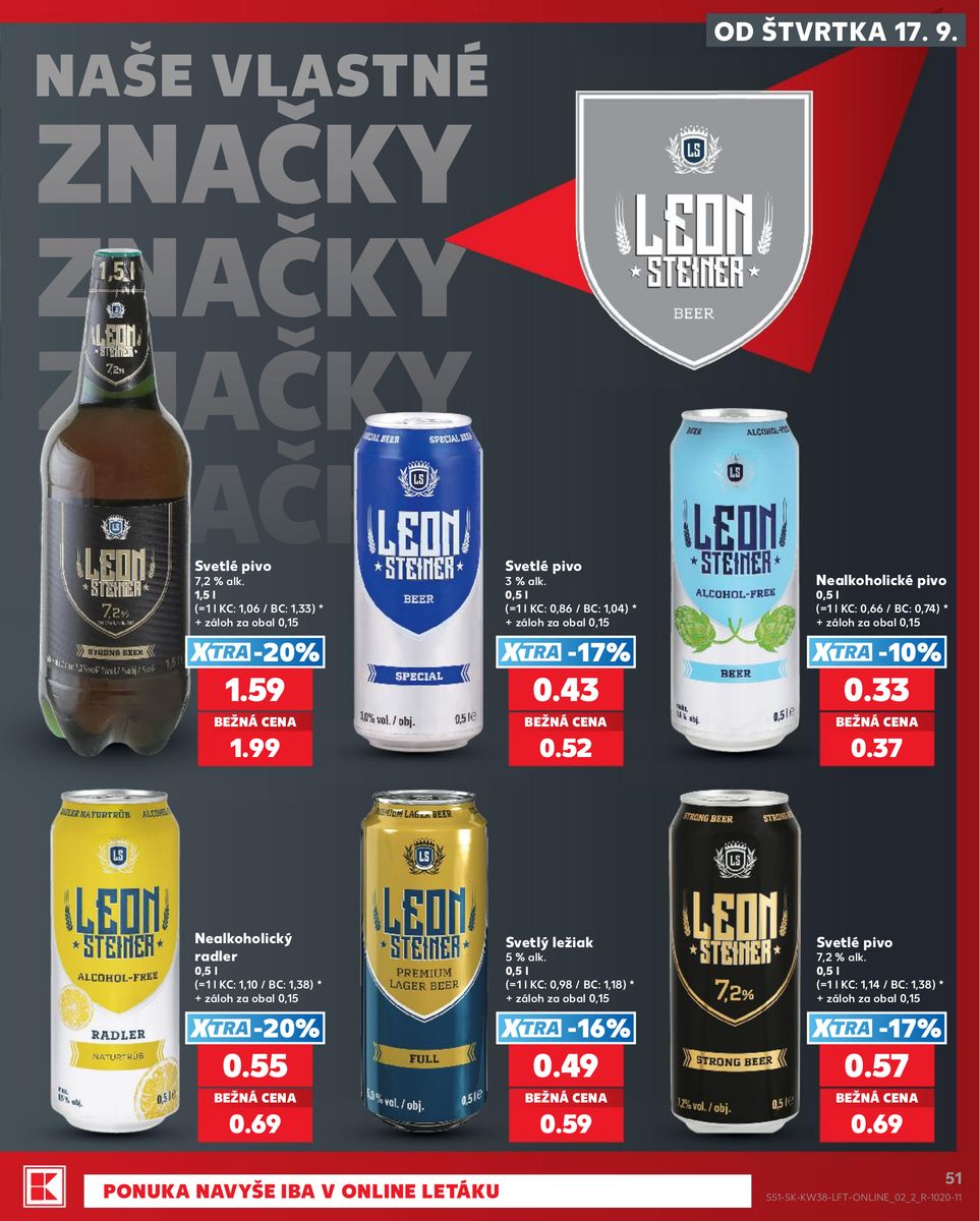 Kaufland catalog page 51 — 2026-09-17 to 2026-09-23
