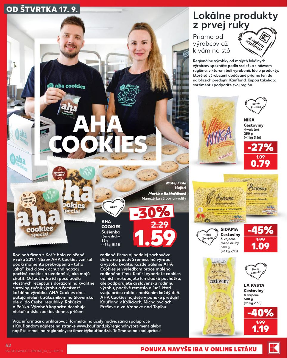Kaufland catalog page 52 — 2026-09-17 to 2026-09-23