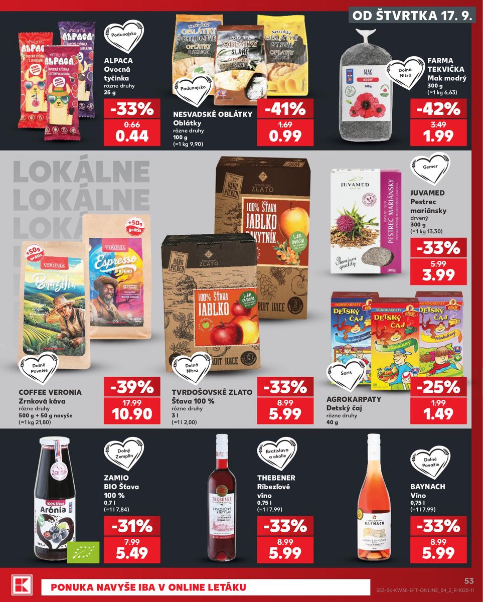 Kaufland catalog page 53 — 2026-09-17 to 2026-09-23