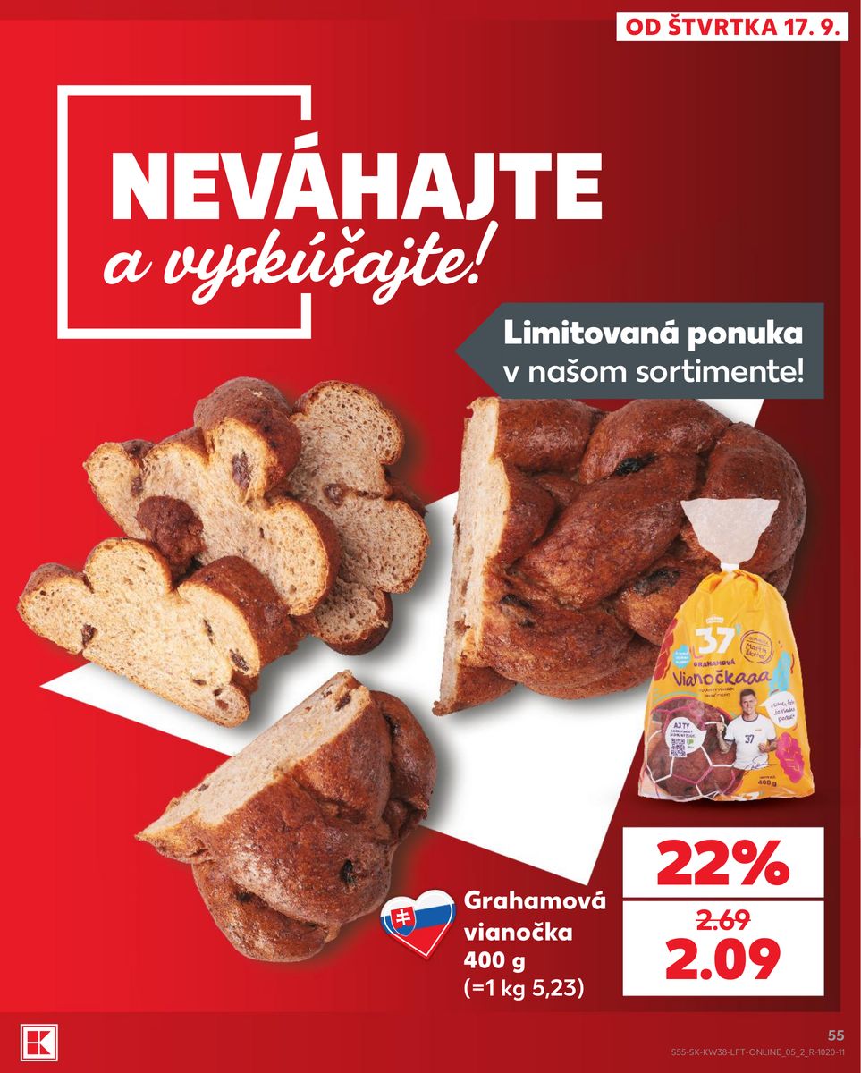 Kaufland catalog page 55 — 2026-09-17 to 2026-09-23