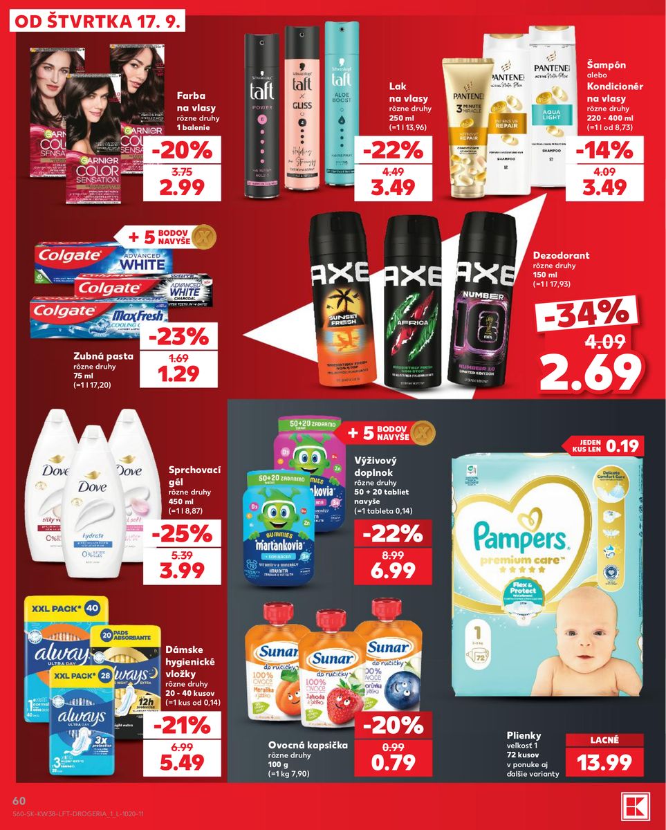 Kaufland catalog page 60 — 2026-09-17 to 2026-09-23